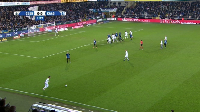 FC Bruges-La Gantoise (0-3): tous les buts de la rencontre