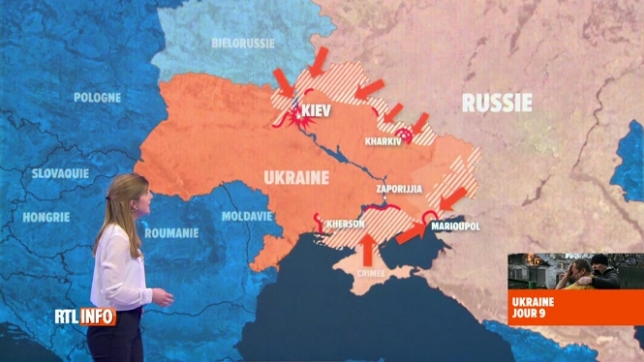 Guerre en Ukraine, 9e jour: le point en direct sur les divers fronts