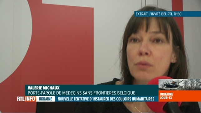 Ukraine: les couloirs humanitaires, pas une bonne idée selon la porte-parole de MSF