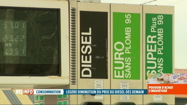Le prix du diesel diminuera un peu dès demain