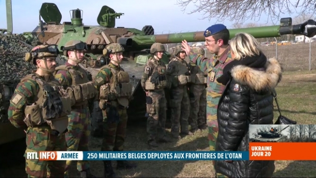 Guerre en Ukraine: 250 militaires belges sont déployés en Roumanie