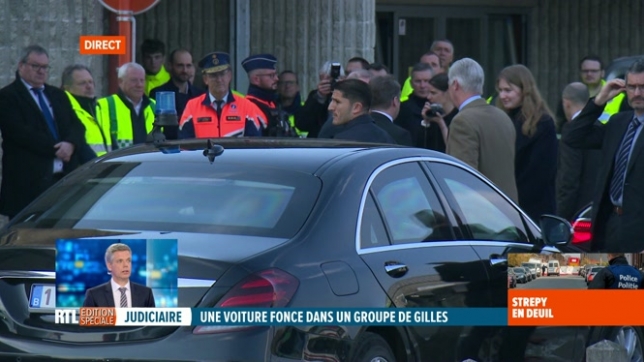 Drame à Strépy-Bracquegnies: le Roi Philippe et le princesse Elisabeth sont arrivés sur les lieux