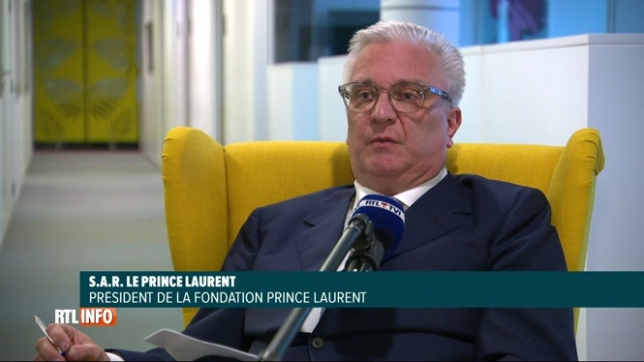 Le prince Laurent ouvre sa fondation pour les réfugiés ukrainiens