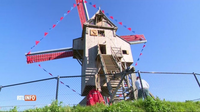 Inauguration du nouveau moulin de Thimougies, 14 ans après sa destruction