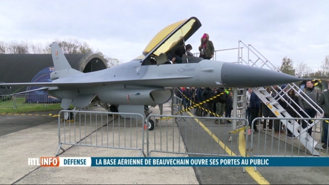 Défense: journée portes ouvertes à la base aérienne de Beauvechain