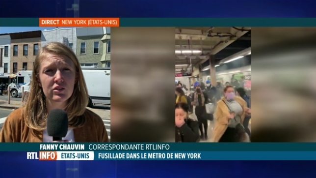 Fusillade dans le métro de New York: le point sur place avec Fanny Chauvin