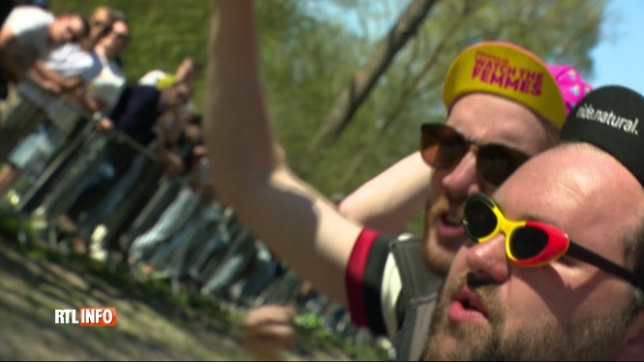 Cyclisme: les spectateurs ont afflué le long du mythique Paris-Roubaix