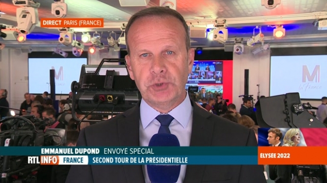 Présidentielles françaises: le point au QG de Marine Le Pen à Paris