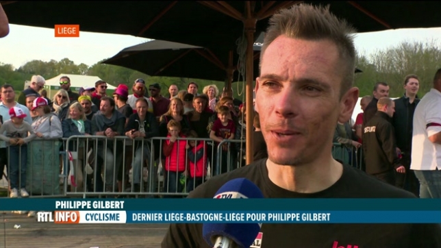 Liège-Bastogne-Liège: Philippe Gilbert disputait sa dernière Doyenne