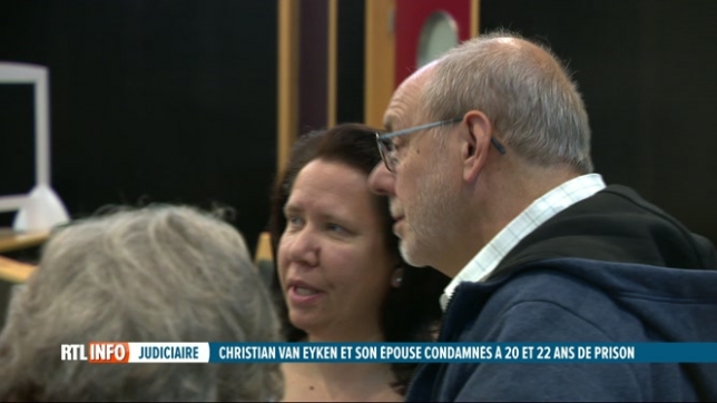 Christian Van Eyken et son épouse condamnés à 20 et 22 ans de prison