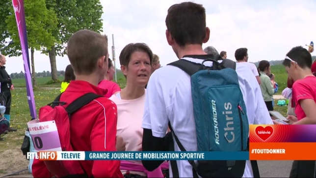 Télévie en action ce 1er mai : une centaine de joggeurs à Waterloo