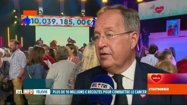 34e Télévie: remerciements de Philippe Delusinne, le CEO de RTL Belgium