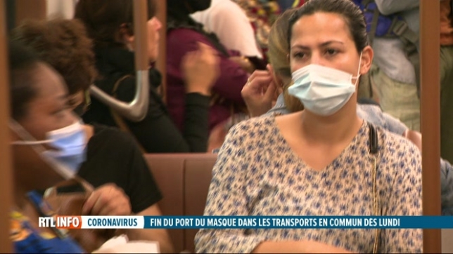 Covid-19: le port du masque ne sera plus obligatoire dans les transports