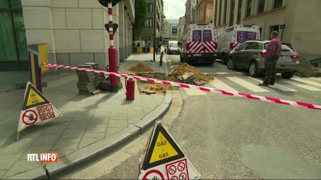 Fuite de gaz à Bruxelles: 2 immeubles de bureaux évacués
