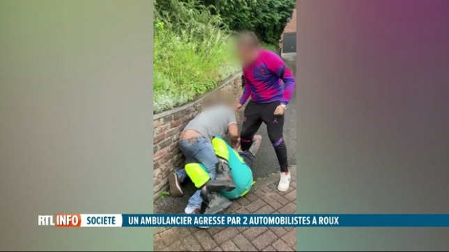 Un ambulancier agressé par 2 automobilistes à Roux, près de Charleroi