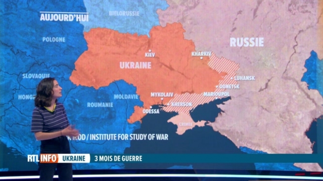 Le point sur la situation en Ukraine 3 mois après le début de l