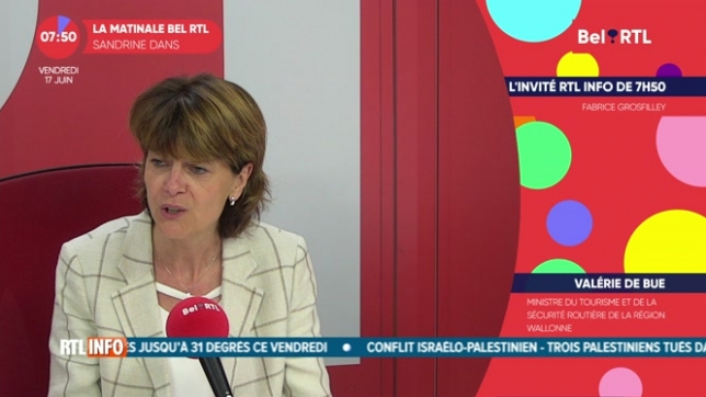 Valérie De Bue - L’invité RTL Info de 7h50