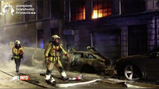 4 voitures et une maison incendiées à Molenbeek-Saint-Jean cette nuit