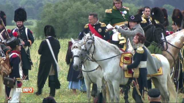 Dernier jour de la reconstitution de la Bataille de Waterloo