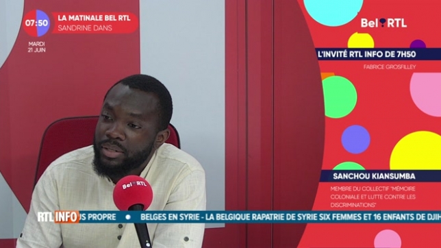 Sanchou Kiansumba - L’invité RTL Info de 7h50