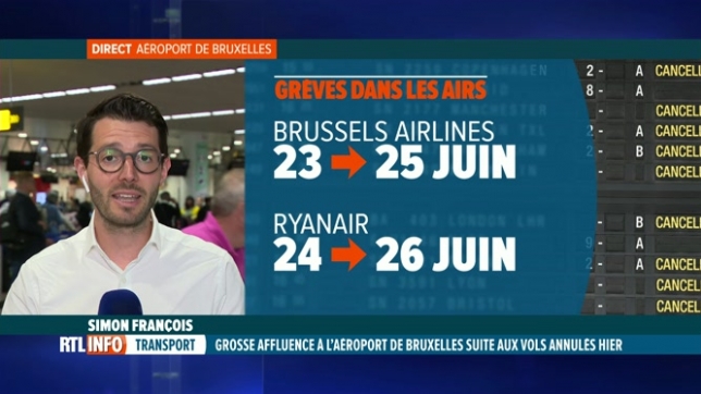 Les pilotes de Brussels Airlines seront en grève pour 3 jours