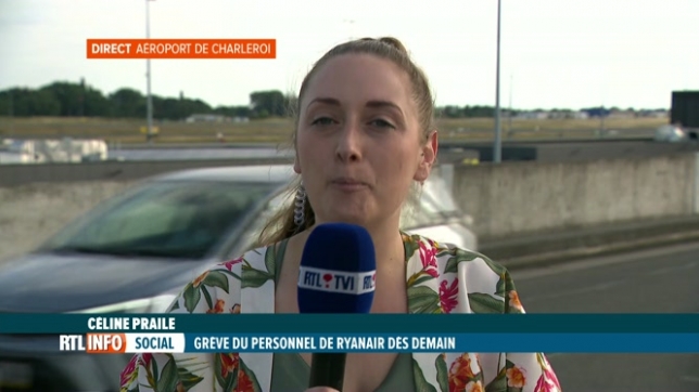 Grève chez Ryanair: des dizaines de vols seront annulés à Charleroi