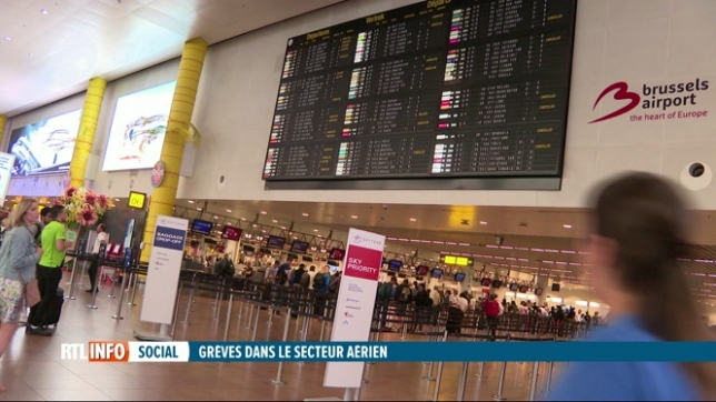 Chaos dans les airs: la grève se poursuit à Brussels Airport