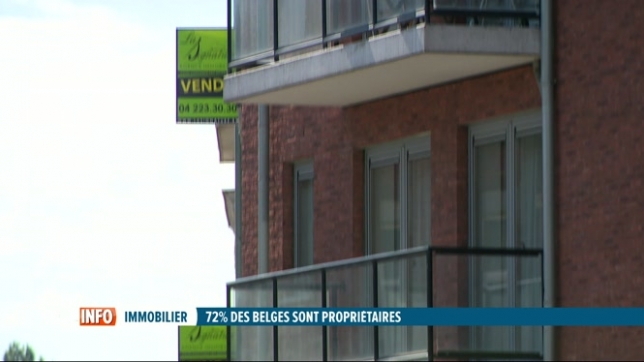 Les Belges sont de plus en plus nombreux à être propriétaires