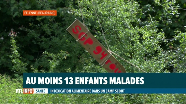 Intoxication de 13 jeunes scouts en camp près de Beauraing