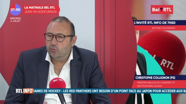 Christophe Collignon - L’invité RTL Info de 7h50