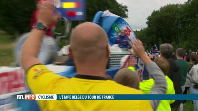 Succès populaire pour le Tour de France de passage en Belgique