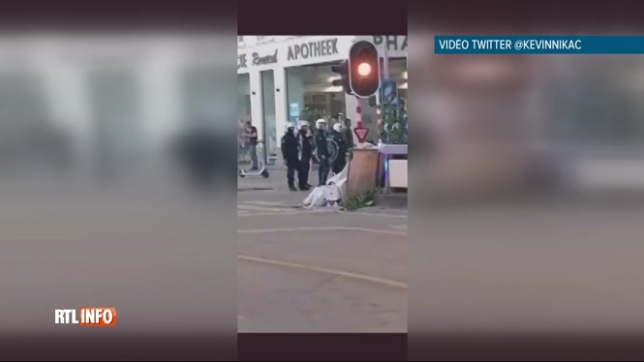 Des violences ont éclaté dans le quartier Anneessens à Bruxelles, hier soir