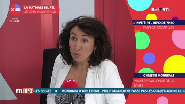 Christie Morreale - L’invitée RTL Info de 7h50