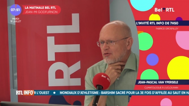 Jean-Pascal Van Ypersele - L’invité RTL Info de 7h50