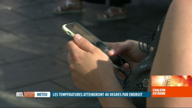 Pic de chaleur: smartphones et ordinateurs sont mis à rude épreuve