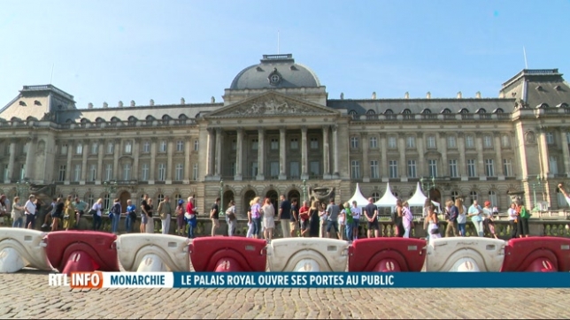Le Palais Royal de Bruxelles ouvert au public durant tout l