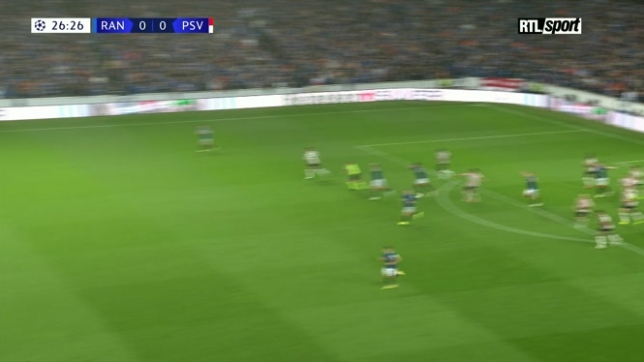 Rangers-PSV: le penalty refusé par le VAR