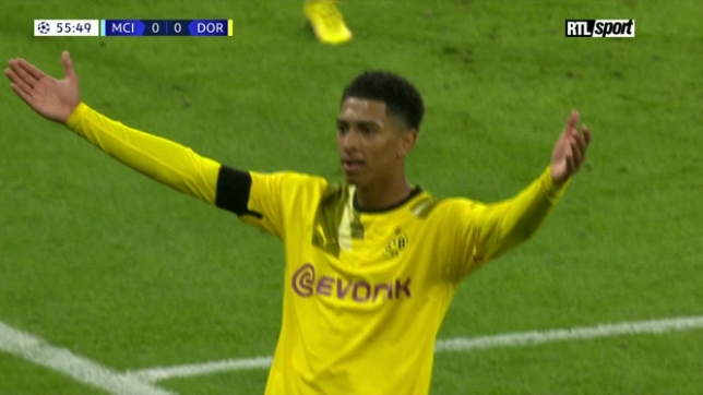 Manchester City-Dortmund: Bellingham ouvre le score