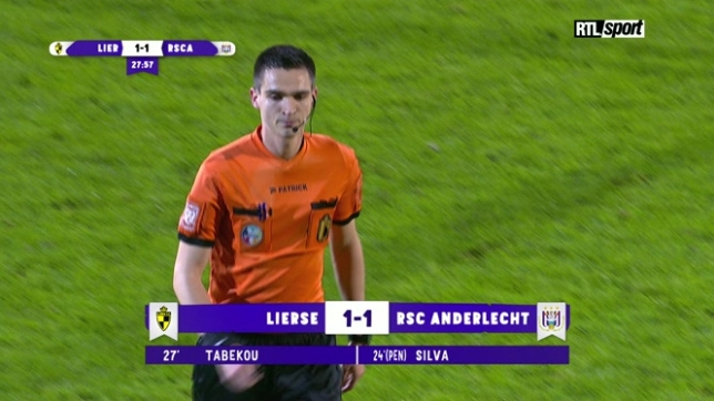 Le match Lierse-Anderlecht interrompu à cause d