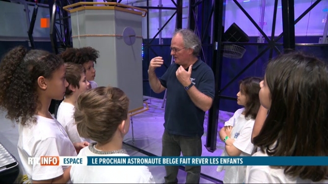 Raphaël Liégeois, nouvel astronaute de l