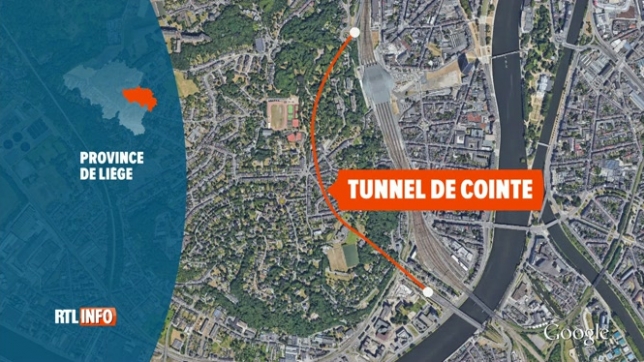 Liège: gros embarras de circulation ce matin dans le tunnel de Cointe