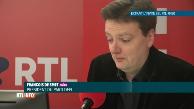 Emeutes à Bruxelles: François De Smet a réagi sur Bel RTL ce matin