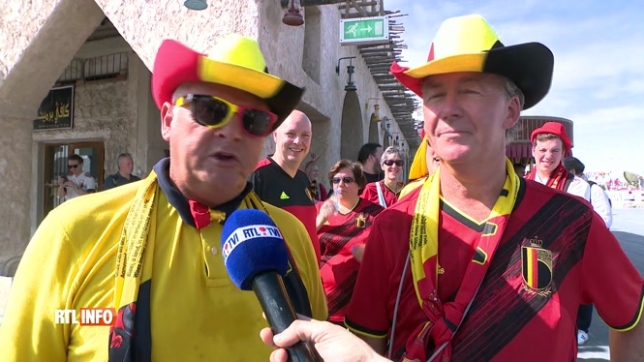 On va gagner: les supporters belges au Qatar y croient
