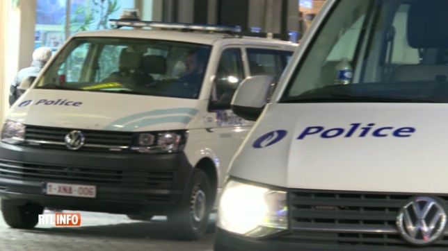 Important dispositif de police dans le centre de Bruxelles