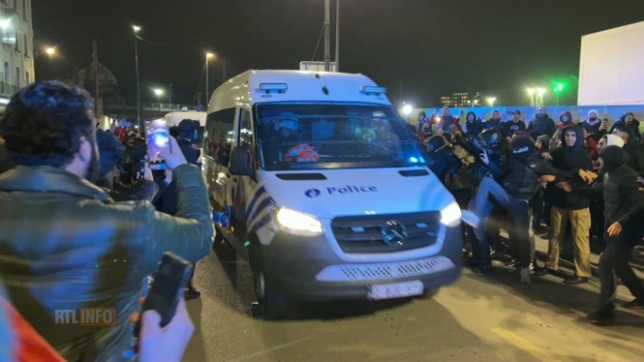 Après les matchs de la Belgique et du Maroc, la police déployée afin d