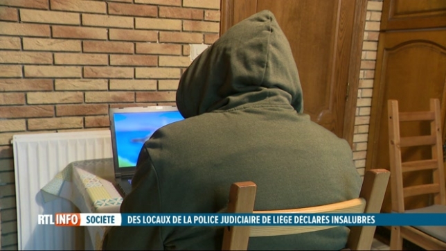 Les policiers de la PJF de Liège sont forcés de télétravailler