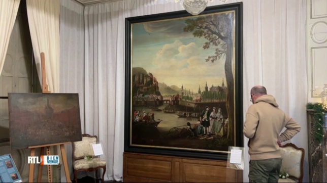 Deux tableaux et des échasses rejoignent le Musée des Arts décoratifs de Namur