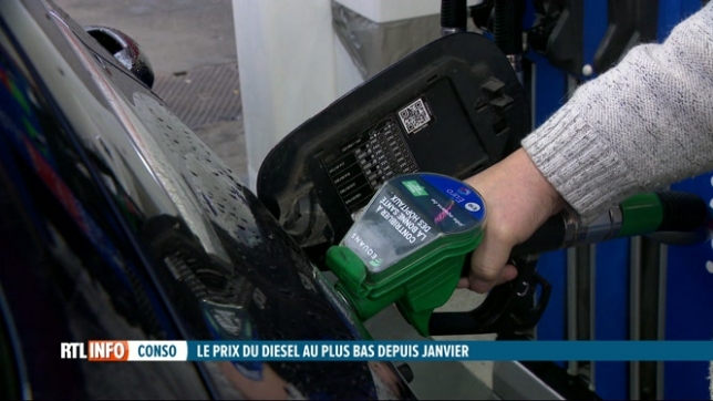 Le prix du litre de diesel retrouve son niveau d