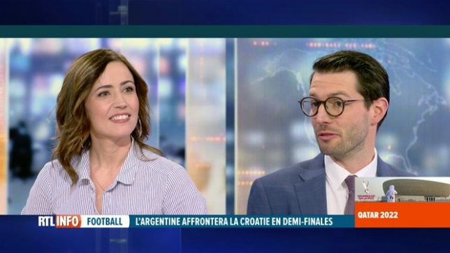 Mondial 2022: Anne Ruwet évoque la demi-finale Argentine - Croatie