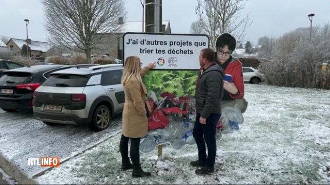 Saint-Ode: campagne choc pour la propreté des routes